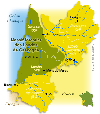 Le massif forestier des Landes de Gascogne